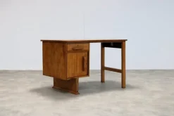 Pamono Vintage Oak Desk, 1950s