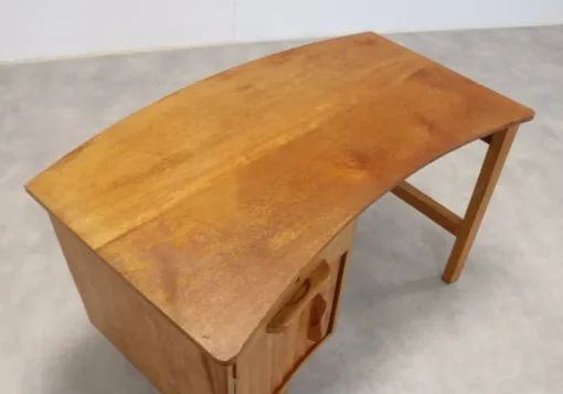 Pamono Vintage Oak Desk, 1950s