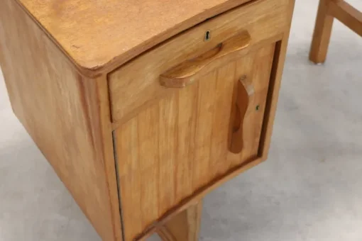 Pamono Vintage Oak Desk, 1950s