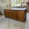 Pamono Vintage Oak Office Counter, 1950s New