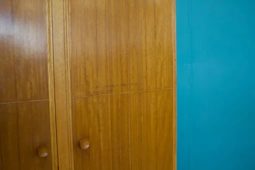 Pamono Vintage Oak Wardrobe from Meredew, 1960s, 1955 Best
