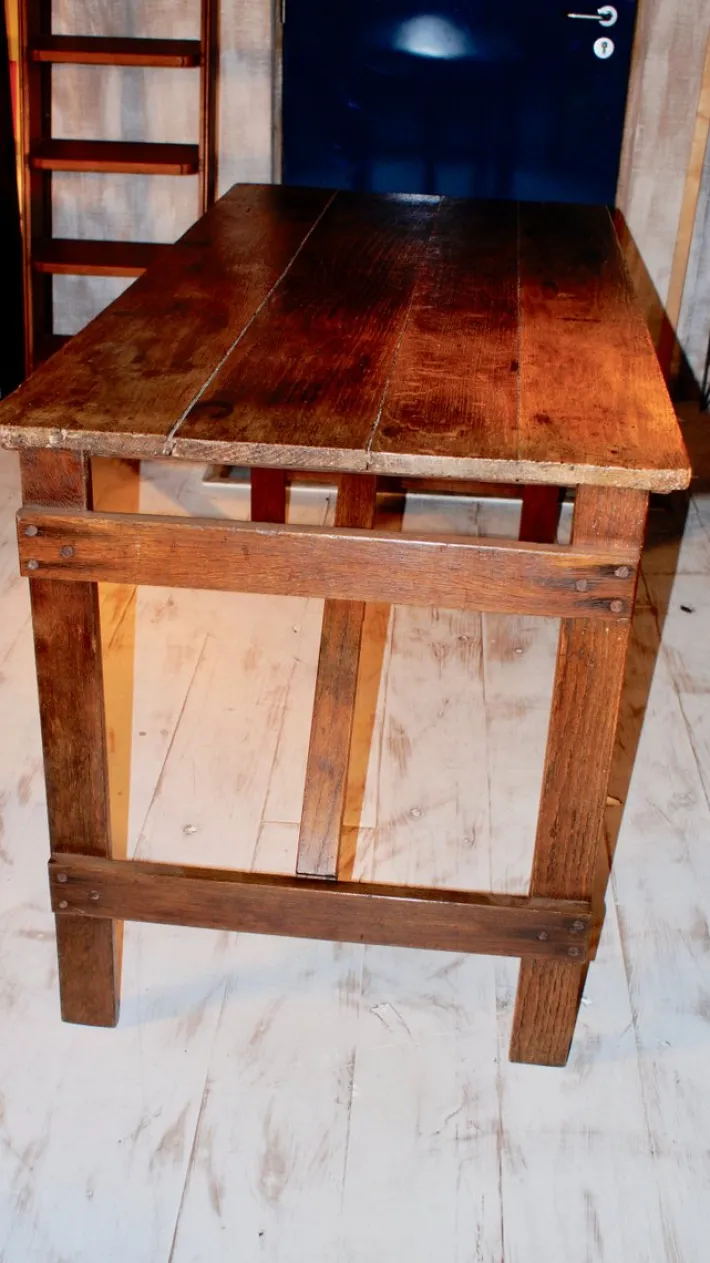 Pamono Vintage Oak Worktable Hot