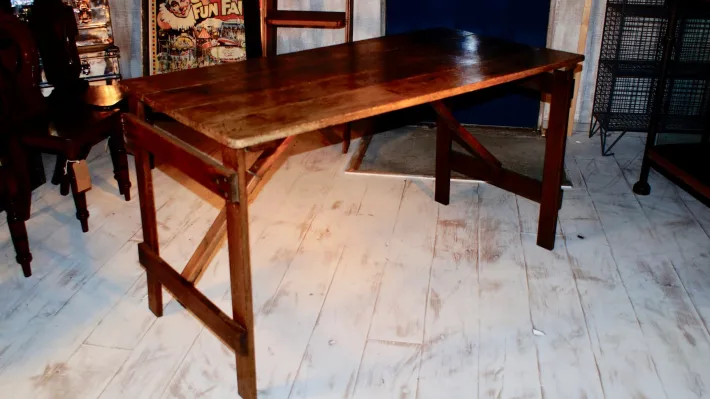 Pamono Vintage Oak Worktable Hot