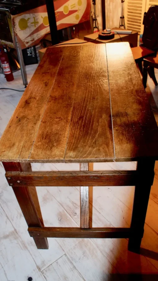 Pamono Vintage Oak Worktable Hot