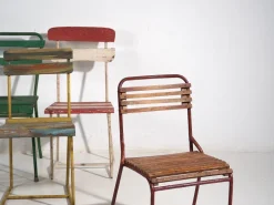 Pamono Vintage Outdoor Chairs, 1920, Set of 4