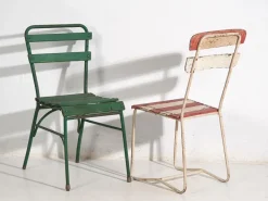 Pamono Vintage Outdoor Chairs, 1920, Set of 4
