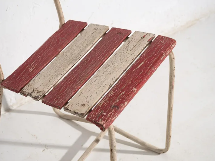 Pamono Vintage Outdoor Chairs, 1920, Set of 4