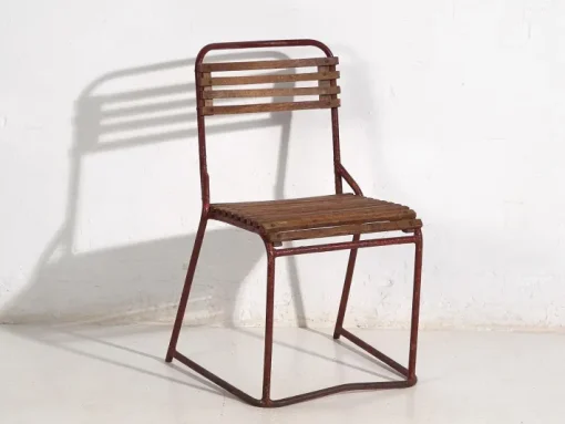 Pamono Vintage Outdoor Chairs, 1920, Set of 4
