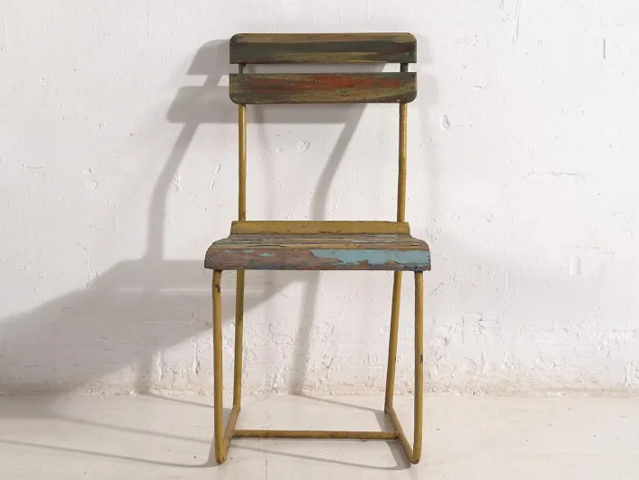 Pamono Vintage Outdoor Chairs, 1920, Set of 4