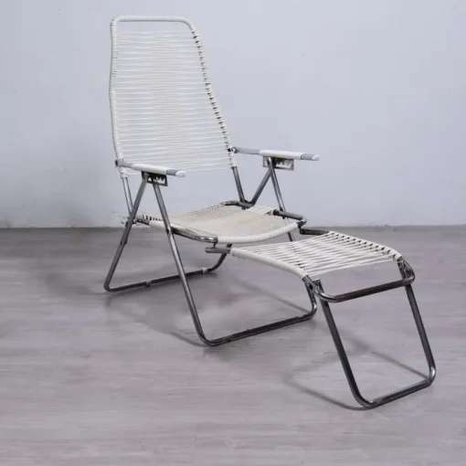 Pamono Vintage Outdoor Spaghetti Deckchair, 1970s Clearance