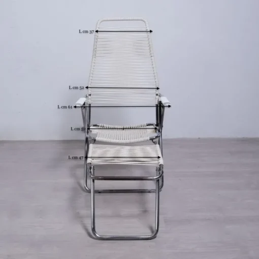 Pamono Vintage Outdoor Spaghetti Deckchair, 1970s Clearance