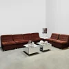 Pamono Vintage Padded Velvet Modular Sofa, 1970s, Set of 7 Online