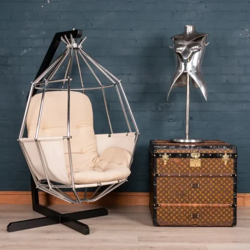 Pamono Vintage Parrot Cage Chair from Ib Arberg, 1970s Sale