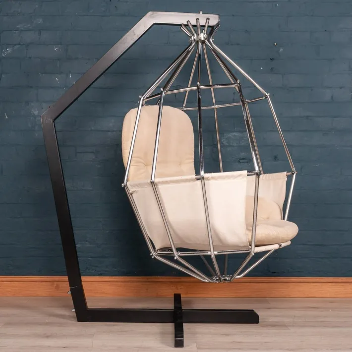 Pamono Vintage Parrot Cage Chair from Ib Arberg, 1970s Sale