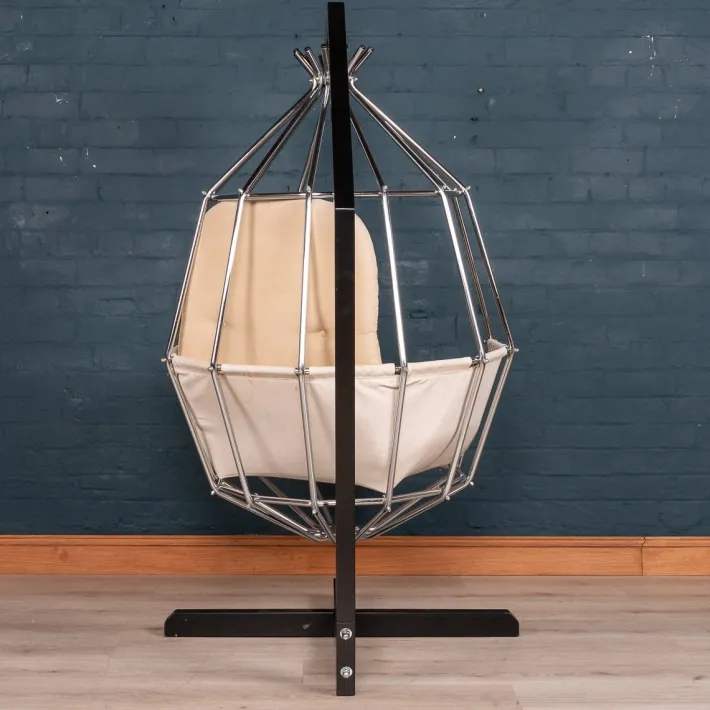 Pamono Vintage Parrot Cage Chair from Ib Arberg, 1970s Sale