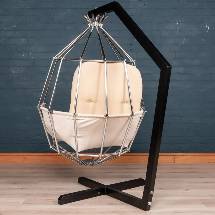 Pamono Vintage Parrot Cage Chair from Ib Arberg, 1970s Sale