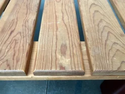 Pamono Vintage Pinewood and Plastic Outdoor Couch Table, 1970s Outlet