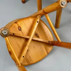 Pamono Vintage Pinewood Chairs by Rainer Daumiller, 1970s, Set of 6 Online