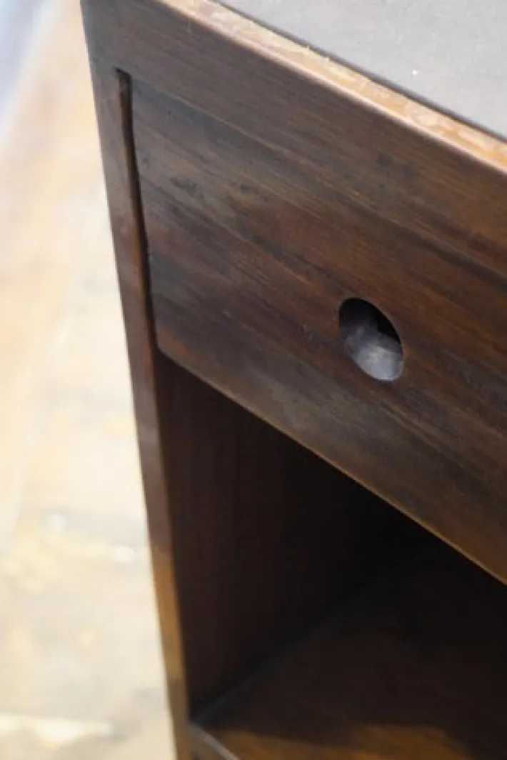 Pamono Vintage PJ-BU-02-A Pigeonhole Desk by Pierre Jeanneret, 1950s Online