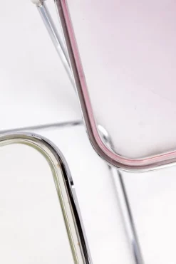 Pamono Vintage Plia Folding Chairs from Castelli / Anonima Castelli, Italy, 1970s, Set of 2 Sale