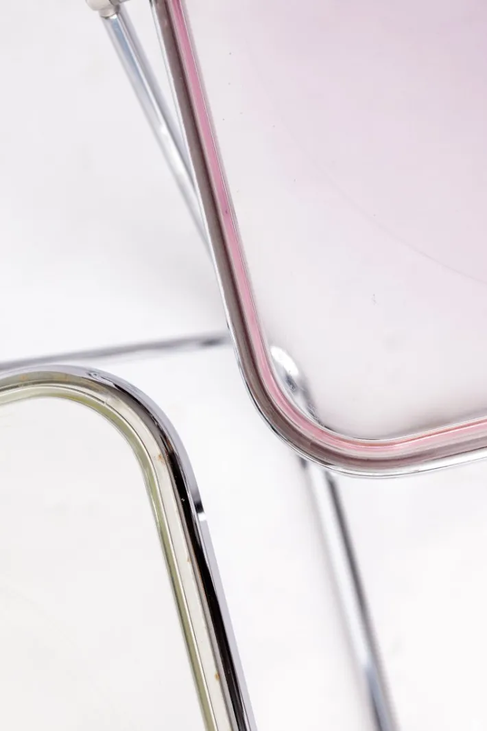 Pamono Vintage Plia Folding Chairs from Castelli / Anonima Castelli, Italy, 1970s, Set of 2 Sale