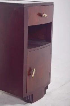 Pamono Vintage Portuguese Deco-Style Bedside Tables, 1920, Set of 2 New