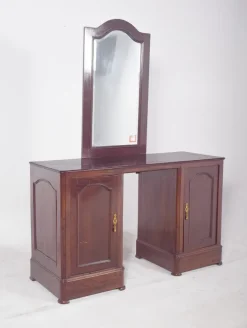Pamono Vintage Portuguese Dressing Table with Mirror, 1920s