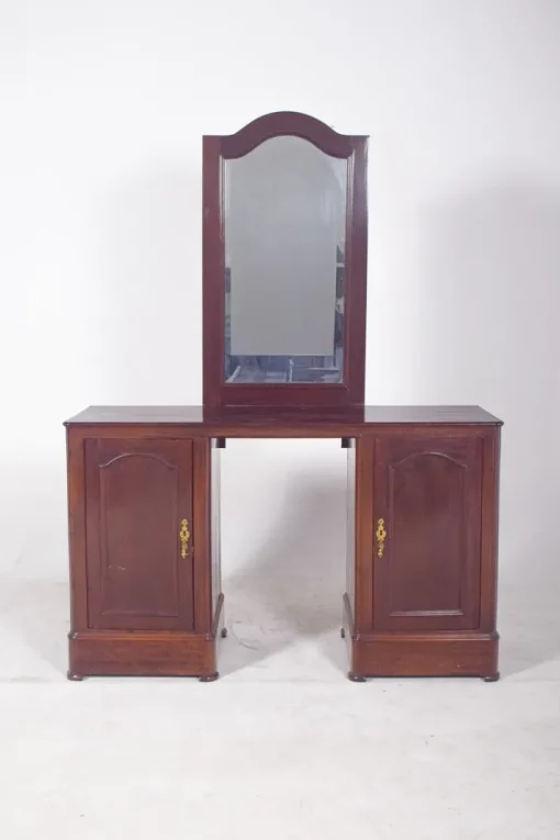Pamono Vintage Portuguese Dressing Table with Mirror, 1920s