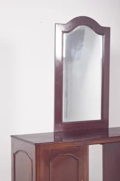 Pamono Vintage Portuguese Dressing Table with Mirror, 1920s
