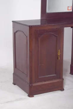 Pamono Vintage Portuguese Dressing Table with Mirror, 1920s