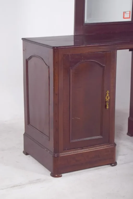 Pamono Vintage Portuguese Dressing Table with Mirror, 1920s