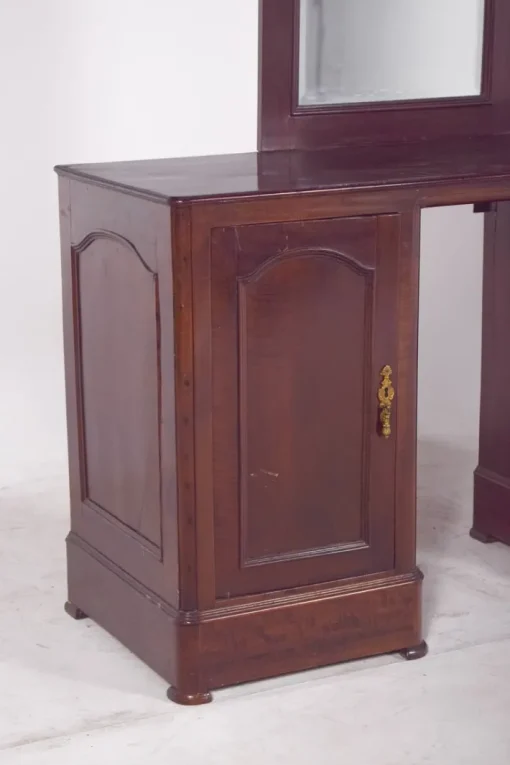 Pamono Vintage Portuguese Dressing Table with Mirror, 1920s
