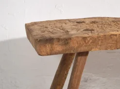 Pamono Vintage Primitive Bench, 1920 Hot