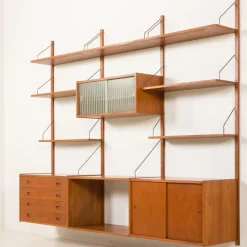 Pamono Vintage PS System Shelving Unit from Randers Mobelfabrik, 1960s Hot