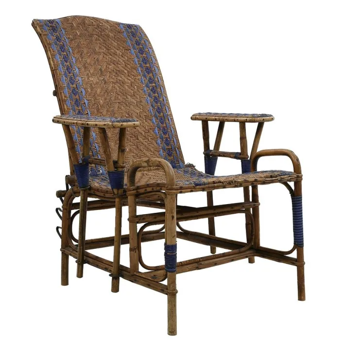 Pamono Vintage Rattan Chaise Lounge Discount