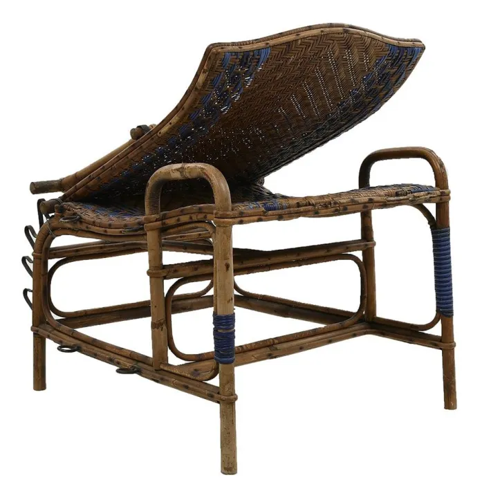 Pamono Vintage Rattan Chaise Lounge Discount