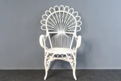 Pamono Vintage Rattan Peacock Armchair Hot