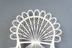 Pamono Vintage Rattan Peacock Armchair Hot