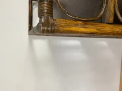 Pamono Vintage Rattan Shelf, 1920s Hot