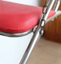Pamono Vintage Red Children's Swing, 1950s New