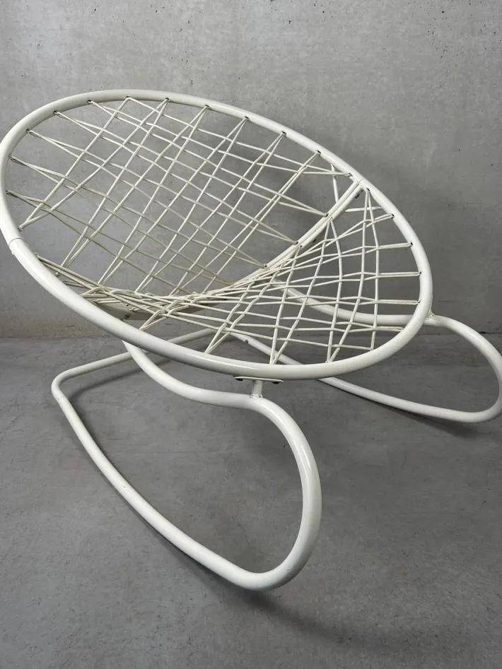 Pamono Vintage Rocking Chair attributed to Niels Gammelgaard for Ikea Online