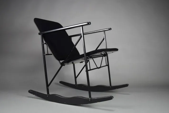 Pamono Vintage Rocking Chair by Yrjö Kukkapuro, 1980 Sale
