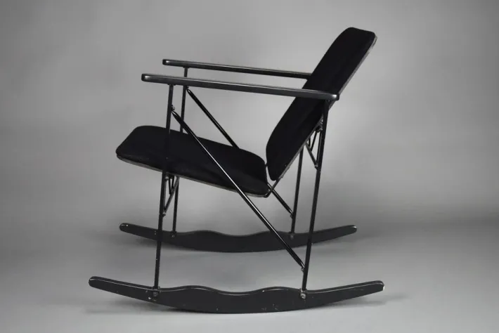 Pamono Vintage Rocking Chair by Yrjö Kukkapuro, 1980 Sale