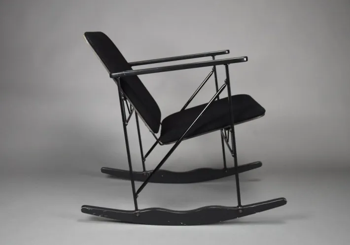 Pamono Vintage Rocking Chair by Yrjö Kukkapuro, 1980 Sale