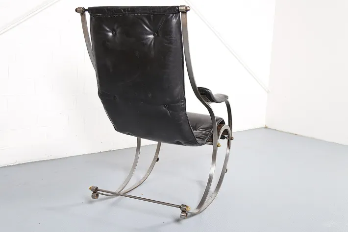 Pamono Vintage Rocking Chair by Peter Cooper for R. W. Winfield, 1851