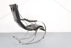 Pamono Vintage Rocking Chair by Peter Cooper for R. W. Winfield, 1851