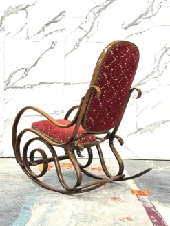 Pamono Vintage Rocking Chair from Thonet, 1950 Online