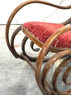 Pamono Vintage Rocking Chair from Thonet, 1950 Online