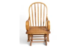 Pamono Vintage Rocking Chair in Wood with Smooth Motion and Design Online