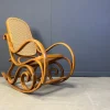 Pamono Vintage Rocking Chair in the style of Thonet, 1960s New
